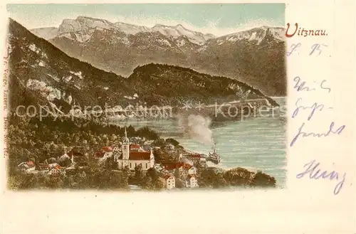 AK / Ansichtskarte Vitznau_Witznau_Vierwaldstaettersee_LU Panorama 