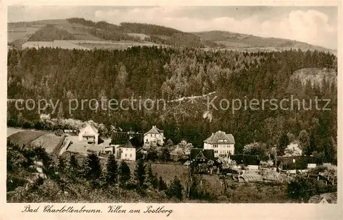 AK / Ansichtskarte  Bad_Charlottenbrunn_PL Villen am Postberg 