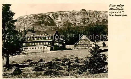 AK / Ansichtskarte  Riesengebirge_Schlesischer_Teil Schlingelbaude 