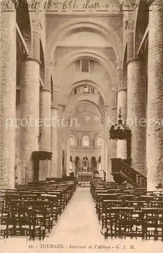 AK / Ansichtskarte Tournus_71 Interieur de l Abbaye 