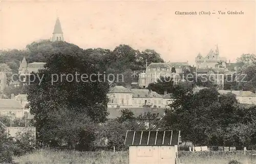 AK / Ansichtskarte Clermont_60_Oise Vue generale 