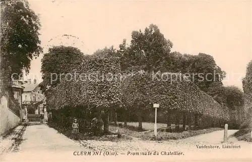 AK / Ansichtskarte Clermont_60_Oise Promenade du Chatellier 