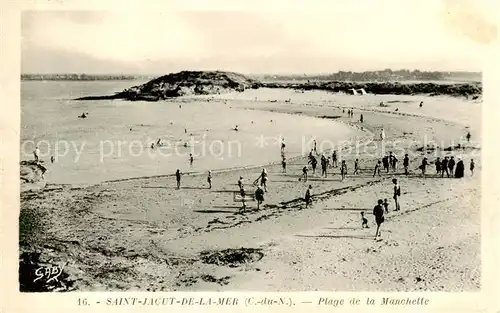 AK / Ansichtskarte Saint Jacut de la Mer Plage de la Manchette Saint Jacut de la Mer