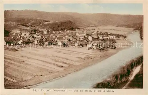 AK / Ansichtskarte Thilay_08_Ardennes Vue de Thilay et de la Semoy 