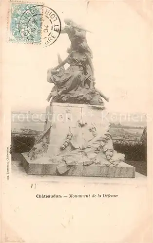 AK / Ansichtskarte Chateaudun_28_Eure et Loir Monument de la Defense 
