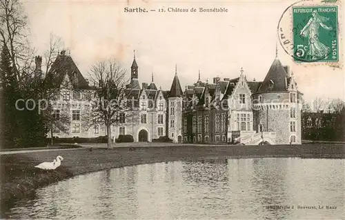 AK / Ansichtskarte Sarthe_La (Departm.) Chateau de Bonnetable Sarthe_La (Departm.)