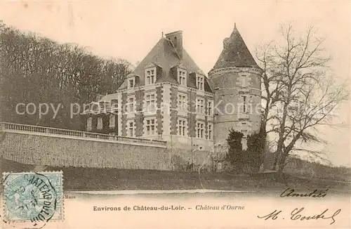 AK / Ansichtskarte Chateau du Loir_72_Sarthe Chateau d Ourne 