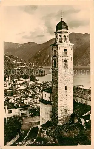 AK / Ansichtskarte Locarno_Lago_Maggiore_TI Cathedrale San Lorenzo 