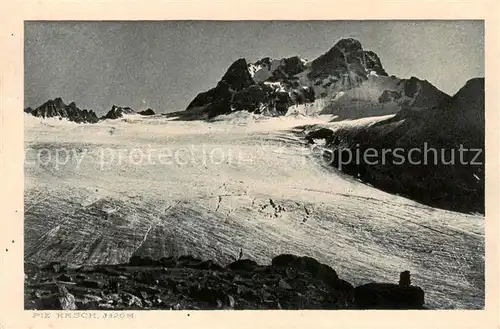 AK / Ansichtskarte Piz_Kesch Panorama Piz_Kesch