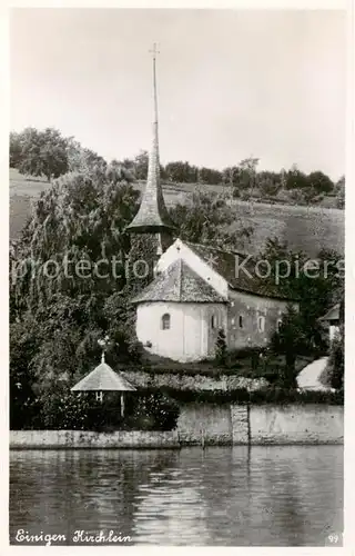 AK / Ansichtskarte Einigen_BE Kirchlein 