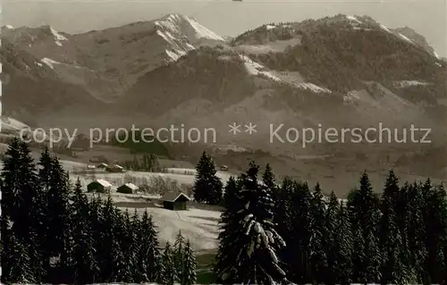 AK / Ansichtskarte Wildhorn_3048m_Muerren_BE Panorama 