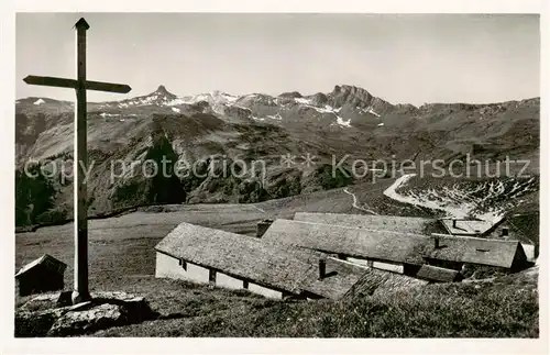 AK / Ansichtskarte Spitzmeilen_2505m_GL Alp Banioel 