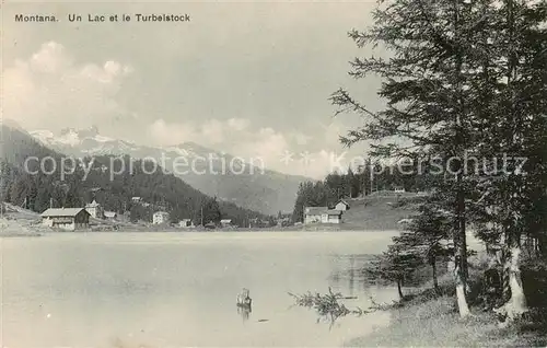 AK / Ansichtskarte Montana_VS Un Lac de le Turbelstock Montana_VS