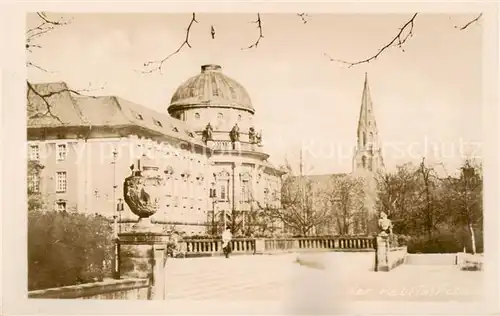 AK / Ansichtskarte  Posen_Poznan An der Paulikirche Posen Poznan