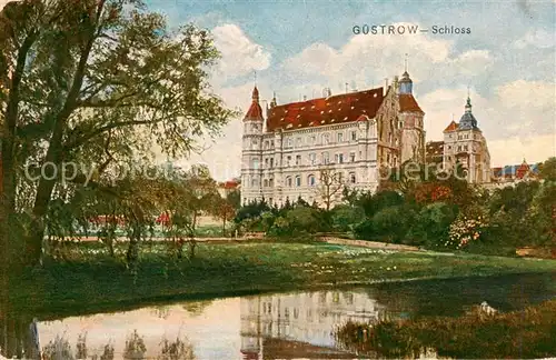 AK / Ansichtskarte  Guestrow_Mecklenburg_Vorpommern Schloss Guestrow_Mecklenburg