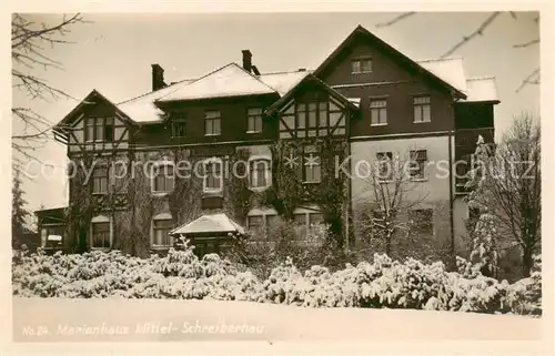 AK / Ansichtskarte  Mittel-Schreiberhau_Szklarska_Poreba_Riesengebirge_PL Marienhaus 