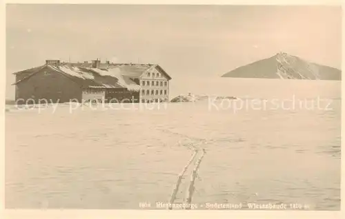 AK / Ansichtskarte  Riesengebirge_Schlesischer_Teil Wiesenbaude 