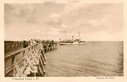 AK / Ansichtskarte  Graal-Mueritz_Ostseebad Ankunft der Gaeste Graal-Mueritz_Ostseebad