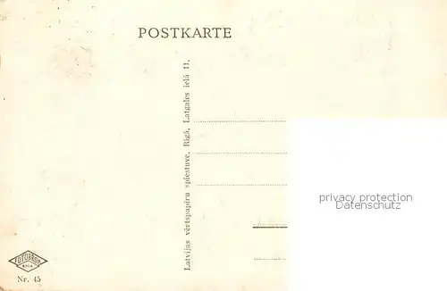 AK / Ansichtskarte  Riga_Latvia Opernhaus 