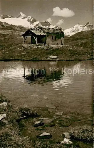 AK / Ansichtskarte Zermatt_VS Die Schwarzsee Kapelle Zermatt_VS
