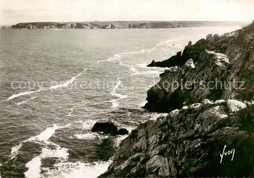 AK / Ansichtskarte Pointe_du_Raz_29_Finistere Baie des Trepasses et point du Van 