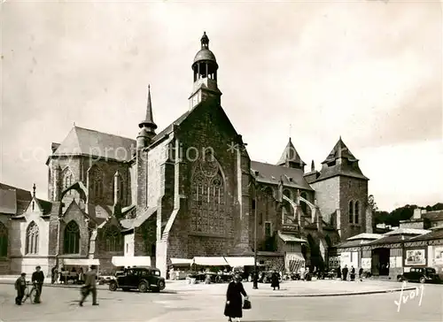 AK / Ansichtskarte Saint Brieuc_22_Cotes d_Armor Cathedrale St Etienne  