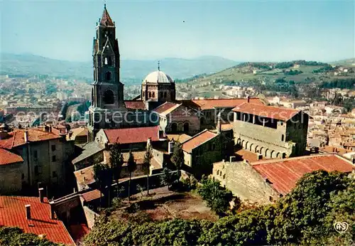 AK / Ansichtskarte Le_Puy en Velay Vue sur la Cathedrale Le_Puy en Velay