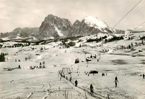 AK / Ansichtskarte  Dolomiti__Dolomiten_IT Alpe di Siusi Col Sassolungo 