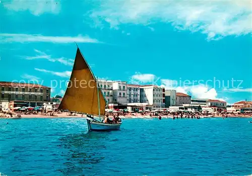 AK / Ansichtskarte  Gatteo_Mare_IT e Villa Marina Alberghi e spiaggia visti dal mare 