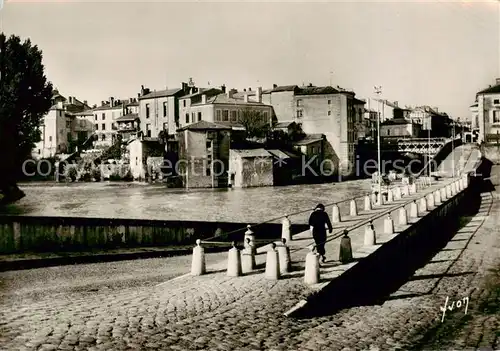 AK / Ansichtskarte Mont de Marsan_40_Landes Les quais sur la Douze 