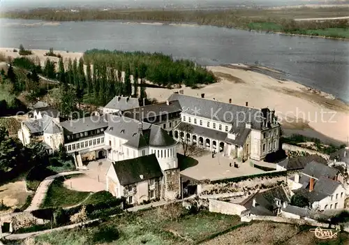 AK / Ansichtskarte Le_Thoureil_49_Maine et Loire Abbaye St Maur Vue aerienne 