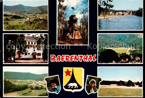 AK / Ansichtskarte Baerenthal_Baerenthal_Lothringen_57_Moselle Teilansichten 
