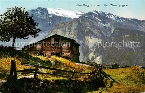 AK / Ansichtskarte Engelberg__OW Der Titlis Berghuette 