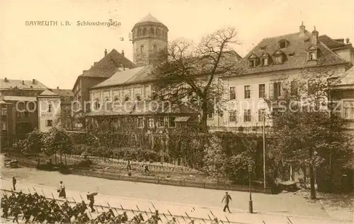 AK / Ansichtskarte  Bayreuth Schlossberglein Bayreuth