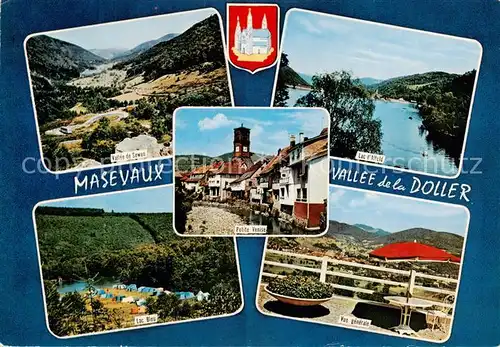 AK / Ansichtskarte Masevaux_68_Alsace Vallee de Sewen Lac dAlfeld Lac Bleu Vue generale 