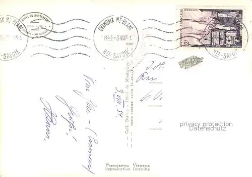 AK / Ansichtskarte Montenvers_Chamonix_74_Haute Savoie Mer de Glace Vue partielle 