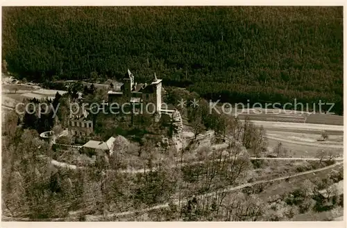 AK / Ansichtskarte  Berwartstein Burg Berwartstein Fliegeraufnahme Berwartstein