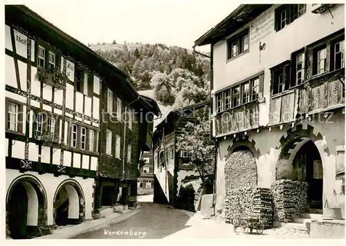 AK / Ansichtskarte Werdenberg_SG Ortspartie 