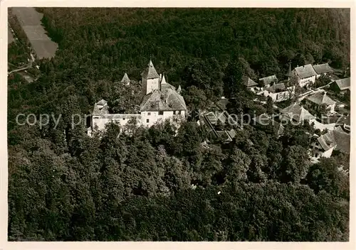 AK / Ansichtskarte Kyburg_ZH Schloss Kyburg Fliegeraufnahme Kyburg_ZH