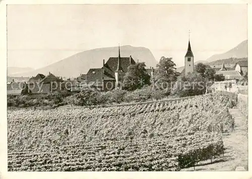 AK / Ansichtskarte Auvernier_NE Association en faveur des familles des soldats suisses morts au service de la patrie 
