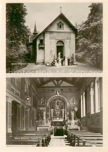 AK / Ansichtskarte Maria Bildstein_Benken_SG Kapelle Inneres 