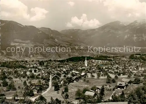 AK / Ansichtskarte Kerns Panorama Kerns