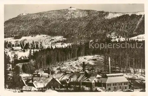 AK / Ansichtskarte 73824020 Riesengebirge_Schlesischer_Teil Josephinenhuette mit Blick zum Hochstein 