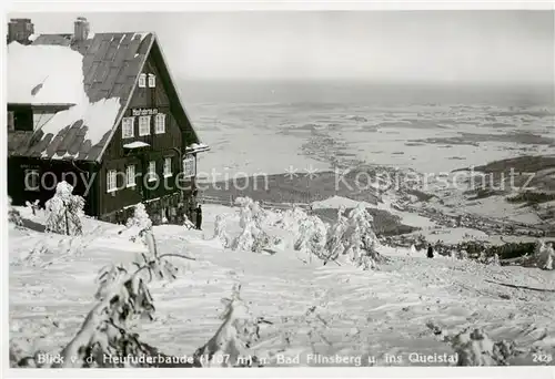 AK / Ansichtskarte  Bad_Flinsberg_Swieradow_Zdroj_PL Blick von der Heufuderbaude ins Queistal 