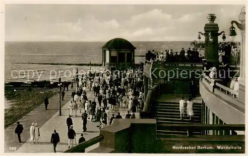 AK / Ansichtskarte  Borkum_Nordseeheilbad Wandelhalle 