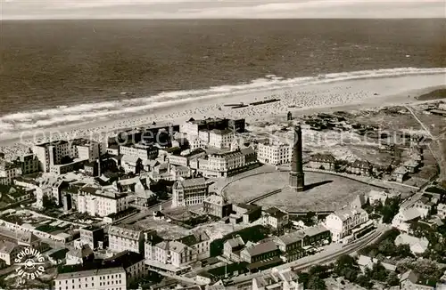 AK / Ansichtskarte  Borkum_Nordseeheilbad Fliegeraufnahme 