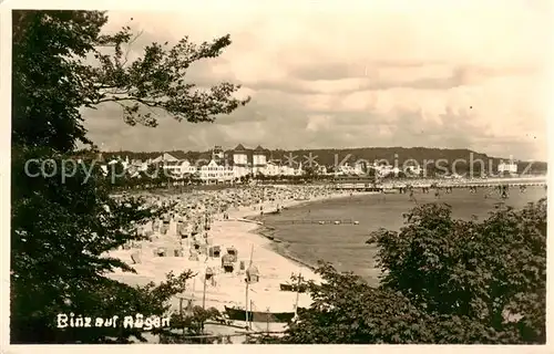 AK / Ansichtskarte  Binz_Ruegen Panorama Binz_Ruegen