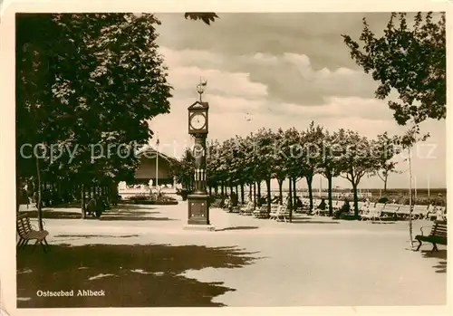 AK / Ansichtskarte  Ahlbeck_Ostseebad Promenade Ahlbeck_Ostseebad