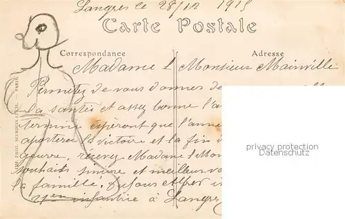 AK / Ansichtskarte Langres_52 Monument dAuguste Laurent Chimiste 