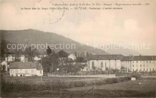 AK / Ansichtskarte St Die des Vosges_88 La Guerre dans les Vosges Foucharupt lancien seminaire 